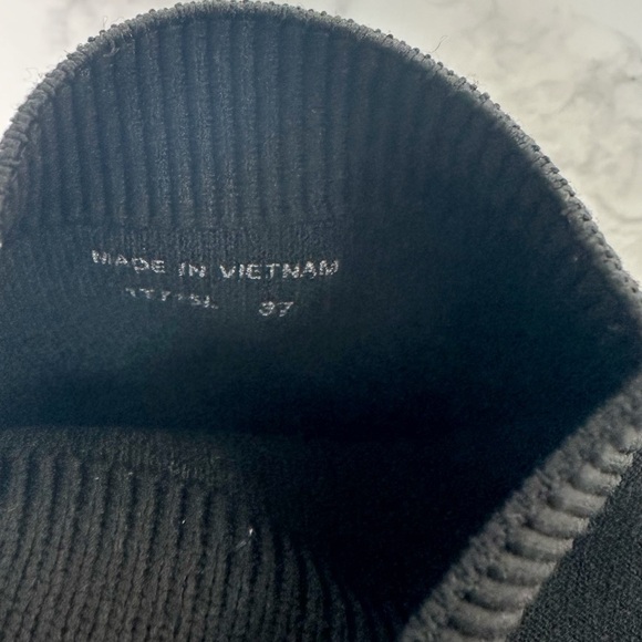 Prada Black Knit High-Top Sneakers - Picture 12 of 16